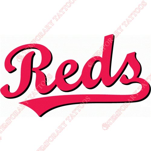 Cincinnati Reds Customize Temporary Tattoos Stickers NO.1541